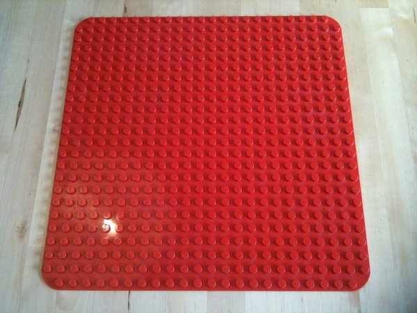 Lego Duplo Bauplatte 24x24 rot