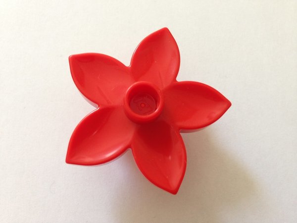 Lego Duplo Blume rot