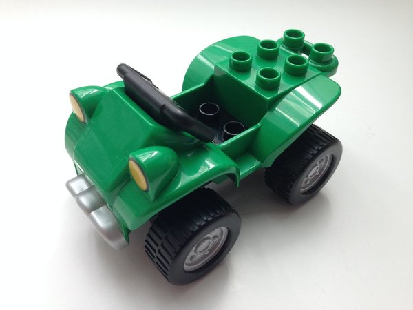 Lego Duplo Quad grün