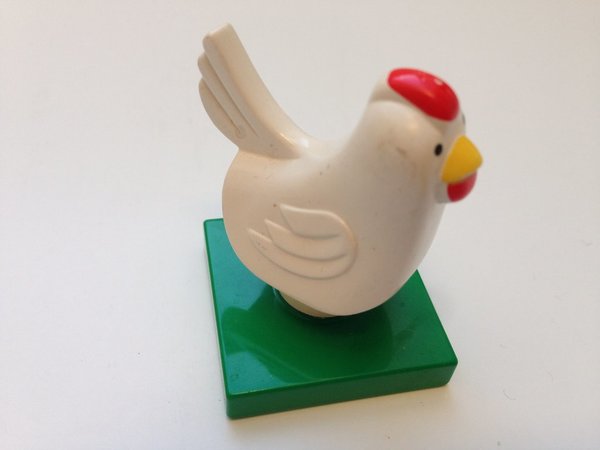 Lego Duplo Huhn (Standfuß)