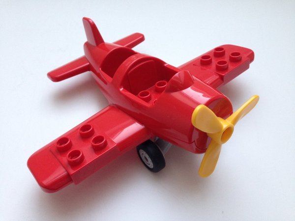 Lego Duplo Flugzeug rot