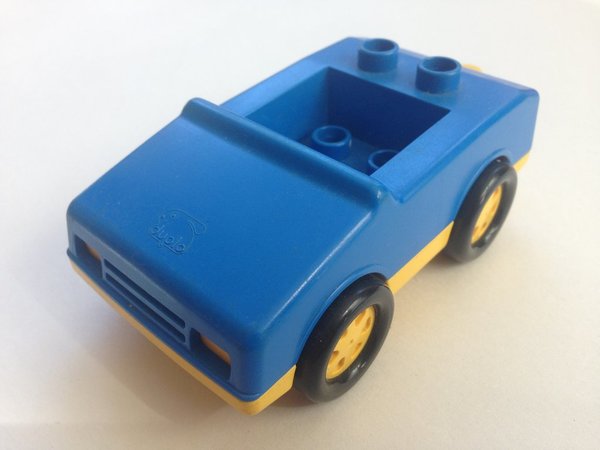 Lego Duplo Auto blau-gelb_1