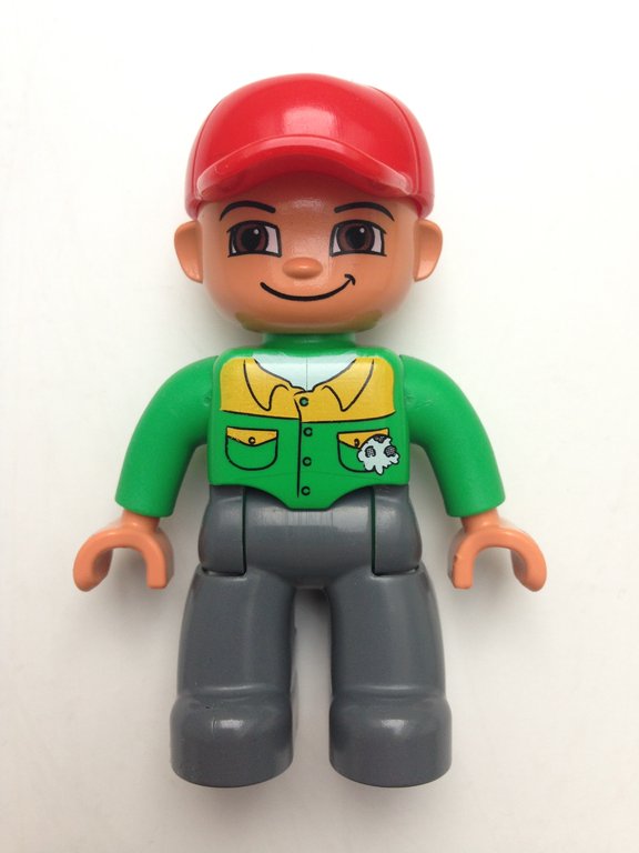 Lego Duplo Figur Mann mit Cap_2