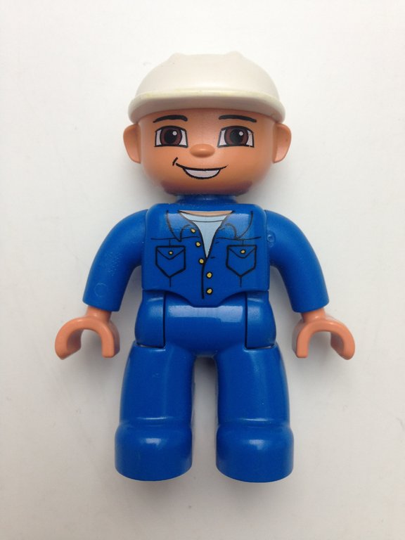 Lego Duplo Figur Bauarbeiter_1