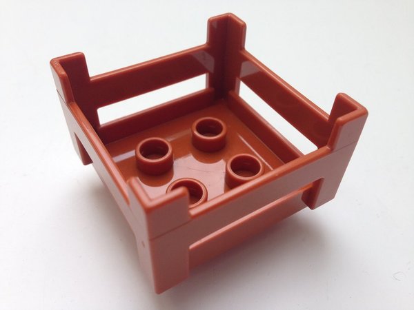 Lego Duplo Kiste / Korb braun