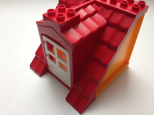 Lego Duplo Dach mit Seitenwänden & Tür_6