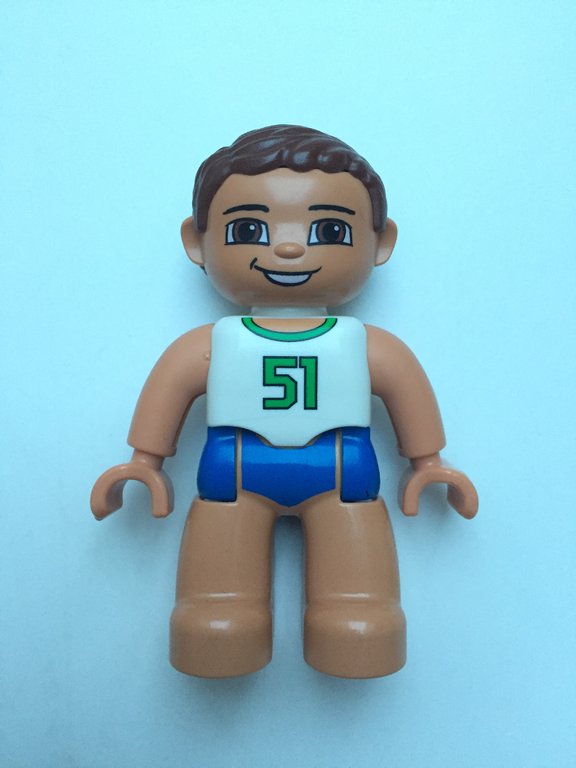 Lego Duplo Figur Urlauber / Sportler
