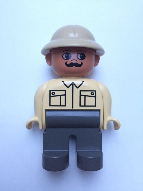 Lego Duplo Figur Safari-Tourist
