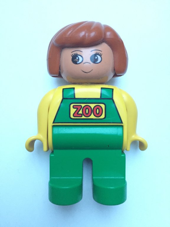 Lego Duplo Figur Zoowärterin_5