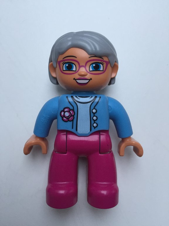 Lego Duplo Figur Oma / Frau_2