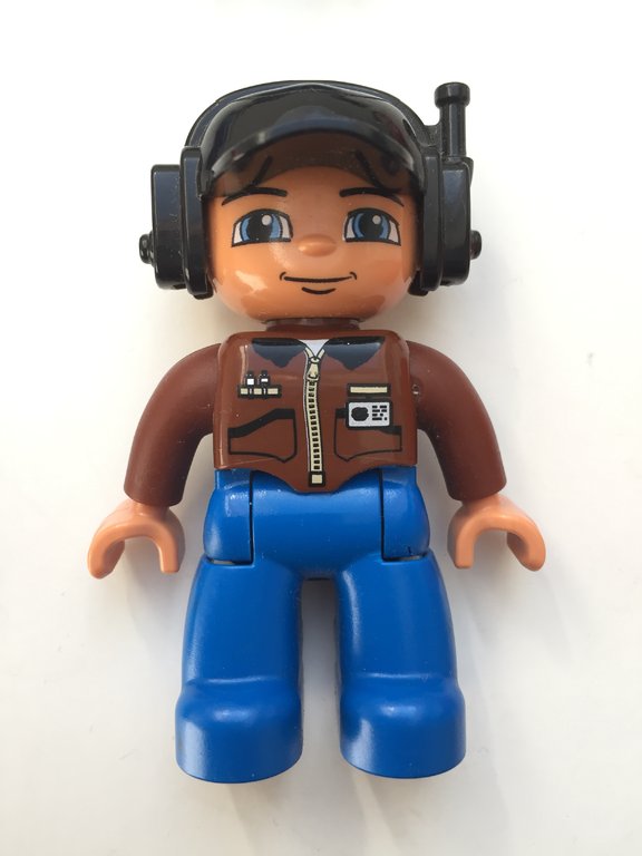 Lego Duplo Figur Pilot / Flughafenpersonal_3