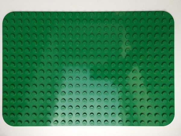Lego Duplo Bauplatte 16x24 dunkel-grün