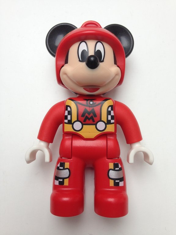 Lego Duplo Figur Mickey Mouse_Rennfahrer