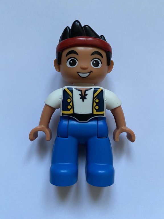 Lego Duplo Figur Käpt´n Jake (NImmerland)